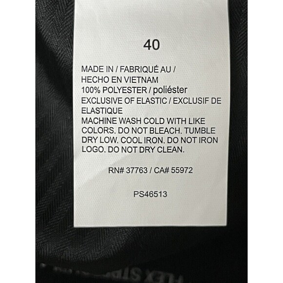 PERRY ELLIS Portfolio  Performance Stretch 9 in Short in Smoked Pearl 40 Classic - Picture 5 of 9